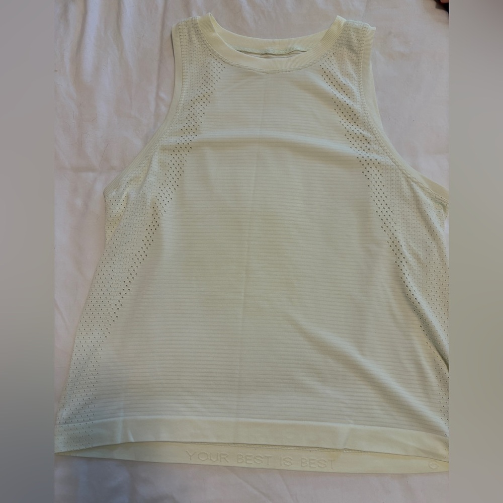 lululemon Train to Be Tank top size 6